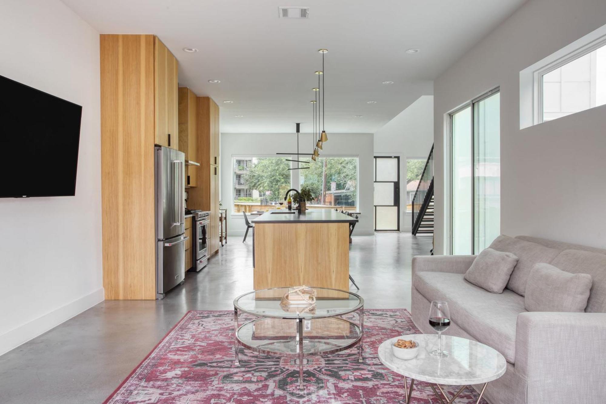 Melody By Avantstay Peloton Included Sleek Home Austin Bagian luar foto